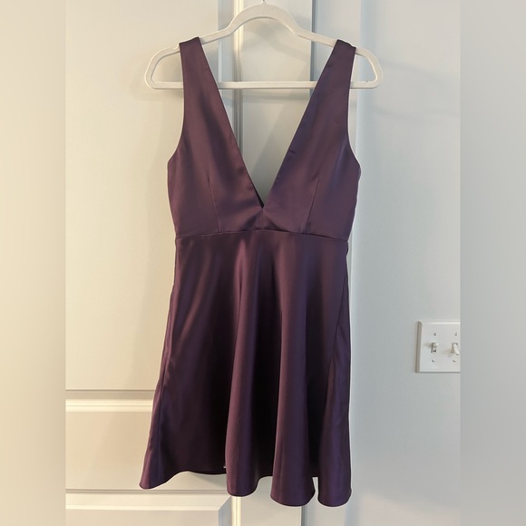 BHLDN Purple Dress - Picture 3 of 3